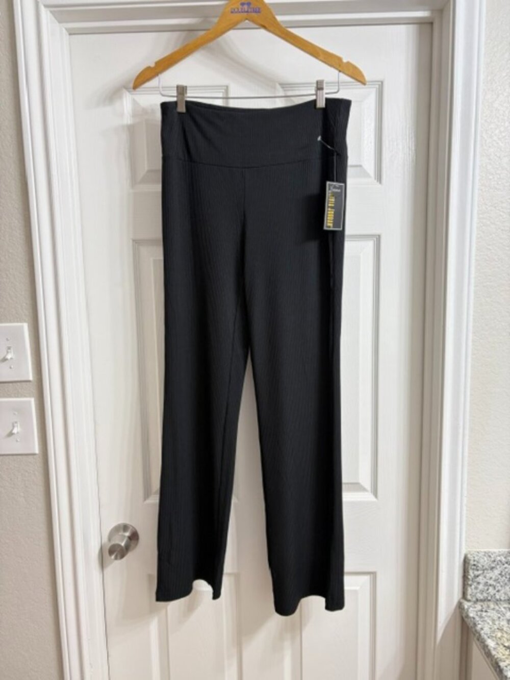 Olivia Jordan Brand Women's Black Stretchy Pants, Size XL (NWT)